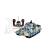 RC minitank King Tiger, zelená