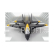 RC stíhačka Lockheed Martin F-35 6G Gyro, černá