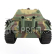 RC tank German JagdPanther 1:16 camo, BB IR