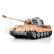 RC tank King Tiger 1:16 IR, bez nátěru