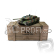 RC tank Leopard 2A6 1:16 IR, kamufláž