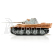 RC tank Panther F 1:16 IR, bez nátěru