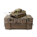 RC tank Tiger, pozdní verze 1:16 BB, kamufláž