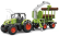 RC traktor Korody s přívěsem na dřevo 1:24