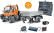 RC Unimog U300 s vozíkem, oranžová