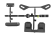 RC10B84 Set krytů parohů a nárazníků