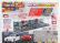 Re-el toys Alfa romeo Pista Componibile - With 2x Giulia Quadrifoglio Slot Cars - Lego Compatibile 1:87 /