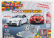 Re-el toys Alfa romeo Pista Componibile - With 2x Giulia Quadrifoglio Slot Cars - Lego Compatibile 1:87 /