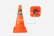 Retractable Drone Safety Cone 45cm