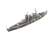 Revell Battleship Gneisenau (1:1200) (starter set)
