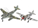 Revell Messerschmitt Me 262, P-51B Mustang(1:72)