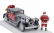 Rio-models Bugatti Type 41 Royale Weymann 1929 - Christmas Edition 2023 - Con Babbo Natale - With Santa Claus Figure 1:43 Bílá Černá Červená