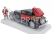 Rio-models Bugatti Type 41 Royale Weymann 1929 - Christmas Edition 2023 - Con Babbo Natale - With Santa Claus Figure 1:43 Bílá Černá Červená