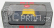 Rio-models Fiat 1100tv Taxi Mumbai India 1956 1:43 Modrá Žlutá