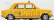 Rio-models Fiat 128 Taxi Milano 1971 - 4 Porte - 4 Doors 1:43 Žlutá