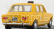 Rio-models Fiat 128 Taxi Milano 1971 - 4 Porte - 4 Doors 1:43 Žlutá