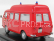 Rio-models Fiat 238 Minibus Tetto Alto 1965 Ambulanza Vigili Del Fuoco Pista Fiorano 1970 1:43 Red