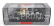 Rio-models Mercedes benz 300d Limousine Semiconvertible 1960 - With Driver And Pope Figure - Papa Giovanni Xxiii 1:43 Black