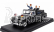 Rio-models Mercedes benz 300d (w189) Cabriolet Open 1963 With Konrad Adenauer And John Fitzgerald Kennedy Figures 1:43 Black
