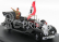 Rio-models Mercedes benz 770k Cabriolet Nuremberg Parade Hitler 1938 With Figure 1:43 Black