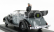 Rio-models Mercedes benz 770k Cabriolet Open 1942 With Hitler And Driver Figures 1:43 Šedá Černá