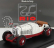 Rio-models Mercedes benz F1  Ssk 7.1l S6 Supercharged Spider N 8 Belgium Spa Gp 1931 B.ivanoski - H.stoffel 1:43 Bílá Červená