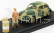 Rio-models Volkswagen Africa Korps Wehrmacht 1941 With Figures 1:43 Vojenský Zelený Písek