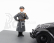 Rio-models Volkswagen Beetle Kafer Kdf Wagen With Figure 1941 1:43 Black