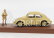 Rio-models Volkswagen Beetle Maggiolino Africa Korps 1941 - With Rommel Figure 1:43 Vojenský Písek