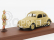 Rio-models Volkswagen Beetle Maggiolino Africa Korps 1941 - With Rommel Figure 1:43 Vojenský Písek