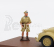 Rio-models Volkswagen Beetle Maggiolino Africa Korps 1941 - With Rommel Figure 1:43 Vojenský Písek