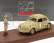 Rio-models Volkswagen Beetle Maggiolino Africa Korps 1941 - With Rommel Figure 1:43 Vojenský Písek