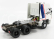 Road-kings DAF 3600 Space Cab Tractor Truck 3-assi 1982 1:18 Bílá Modrá Červená