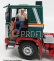 Road-kings Figures Man Trucker Franz Sitting In The Truck 1:18 Modrá Bílá