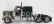 Road-kings Kenworth W900 Tractor Truck 3-assi 1989 1:18 Tmavě Zelená Met Zlatá Met
