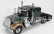 Road-kings Kenworth W900 Tractor Truck 3-assi 1989 1:18 Tmavě Zelená Met Zlatá Met