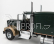 Road-kings Kenworth W900 Tractor Truck 3-assi 1989 1:18 Tmavě Zelená Met Zlatá Met