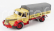 Road-kings Krupp Titan Swl80 Bauman Bon Truck  Canvas Top Telonato 2-assi 1950 1:18 Světle Žlutá Červená