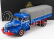 Road-kings Krupp Titan Swl80 Truck Canvas Top Telonato 2-assi 1950 1:18 Modrá Červená