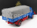 Road-kings Krupp Titan Swl80 Truck Canvas Top Telonato 2-assi 1950 1:18 Modrá Červená