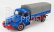 Road-kings Krupp Titan Swl80 Truck Canvas Top Telonato 2-assi 1950 1:18 Modrá Červená