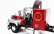 Road-kings Mack Rl700l Tractor Truck 3-assi 1974 1:18 Červená Stříbrná