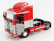Road-kings Scania 143m 500 Streamline Tractor Truck 2-assi 1995 1:18 Červená Šedá Bílá