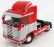 Road-kings Scania 143m 500 Streamline Tractor Truck 2-assi 1995 1:18 Červená Šedá Bílá