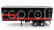 Road-kings Trailer Trailer For Truck - Rimorchio 1:18 Černá Červená