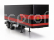 Road-kings Trailer Trailer For Truck - Rimorchio 1:18 Černá Červená