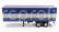 Road-kings Trailer Trailer For Truck - Rimorchio 1:18 Modrá Stříbrná
