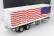 Road-kings Trailer Trailer For Truck Stars & Stripes Livery - Rimorchio 1:18 Bílá Modrá Červená