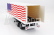 Road-kings Trailer Trailer For Truck Stars & Stripes Livery - Rimorchio 1:18 Bílá Modrá Červená