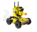 Robomaster S1 - barevné polepy (Yellow shark)